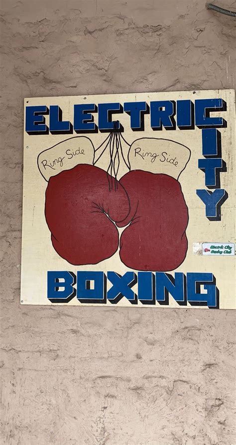 electric city boxing club location|Electric City Boxing Club Providing Training for Youth.